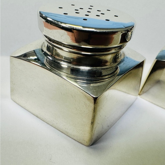 Vintage Georg Jensen Salt and Pepper Shakers Set - Picture 2 of 5